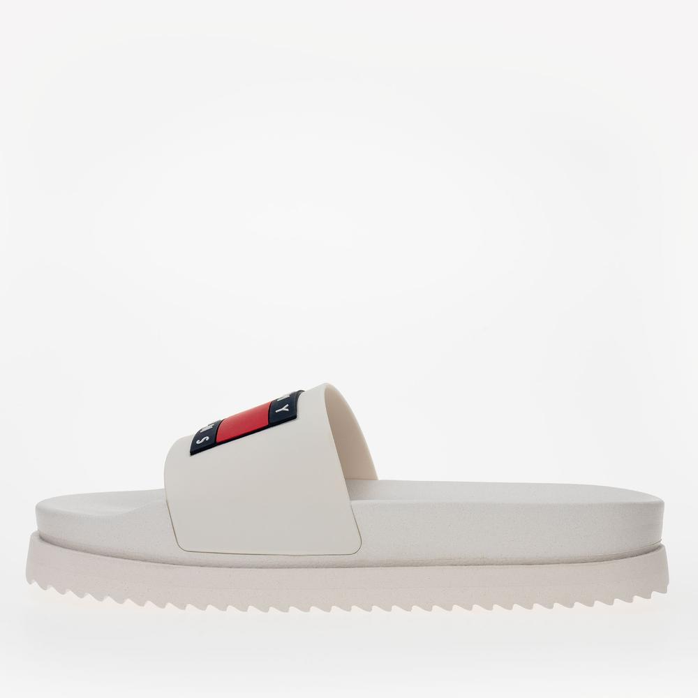 Flip Flop Tommy Jeans Elevated Flatform EN0EN02451-YBL - fehér