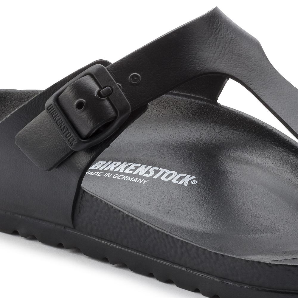 Flip Flop Birkenstock Gizeh Essentials 128201- fekete