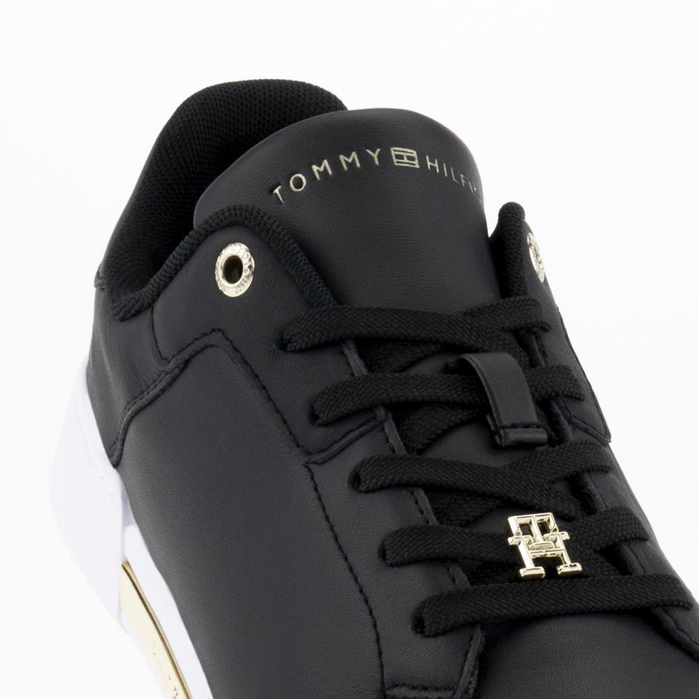 Cipő Tommy Hilfiger Court Sneakers FW0FW07116-BDS - fekete