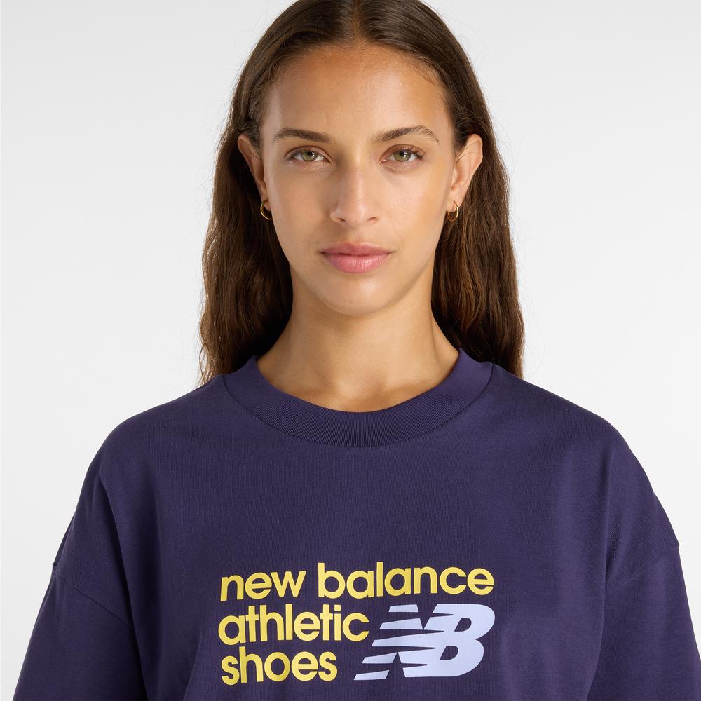 Női póló New Balance WT51908BOY - lila