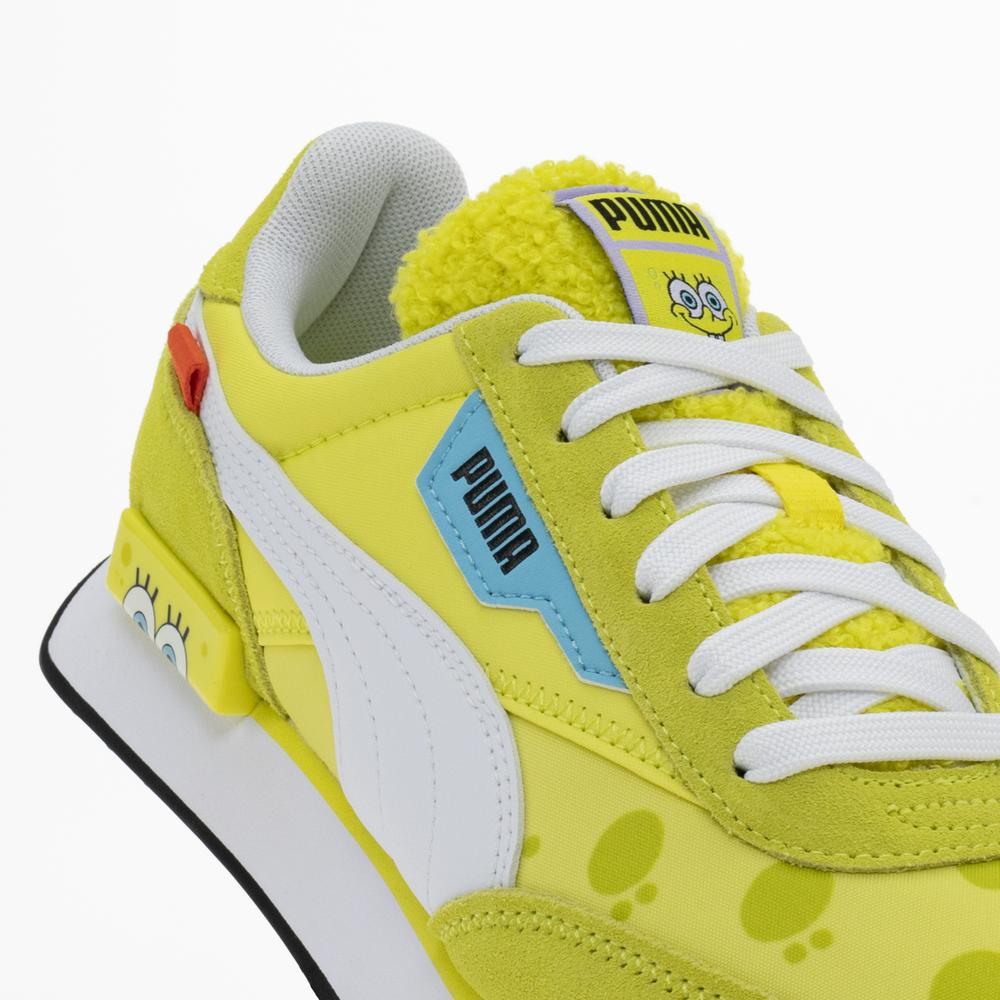 Cipő Puma x SpongeBob Future Rider 39211601 - sárga