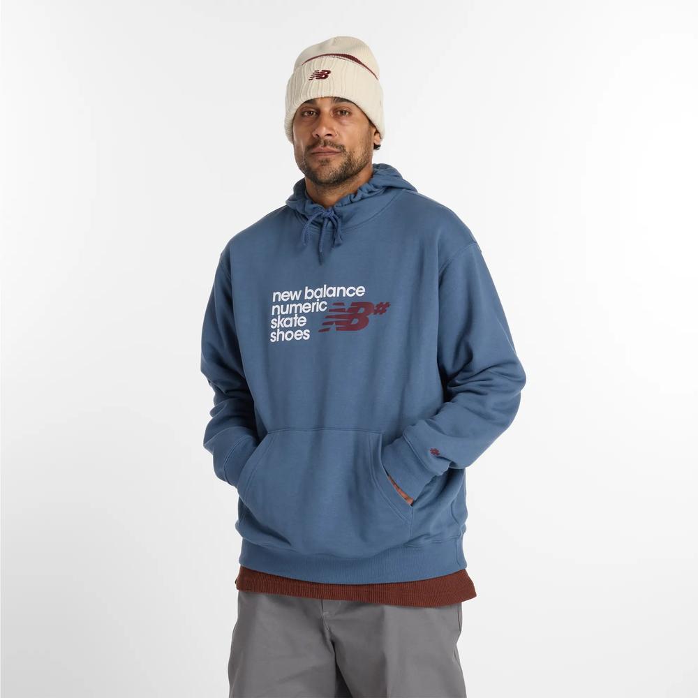 Férfi pulóver New Balance MT51954VTI - kék