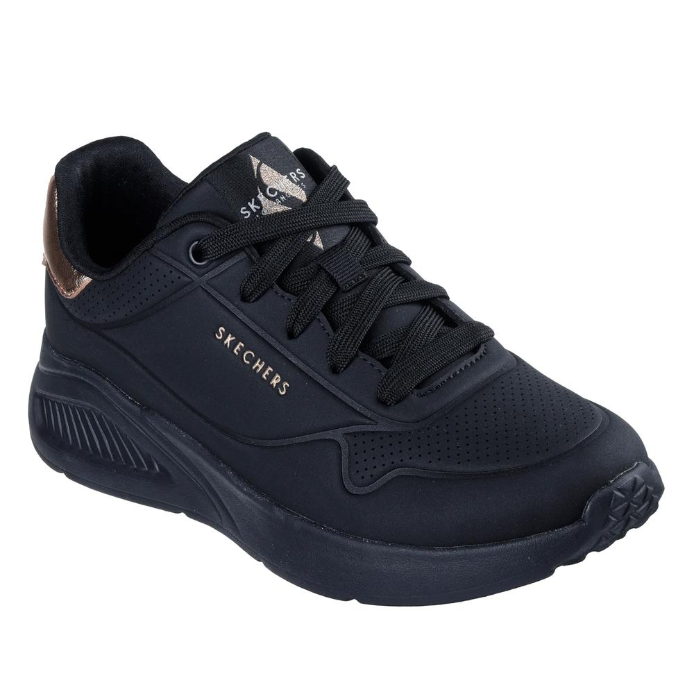 Cipő női Skechers Uno Lite Shimmer Along 177291BBK - fekete
