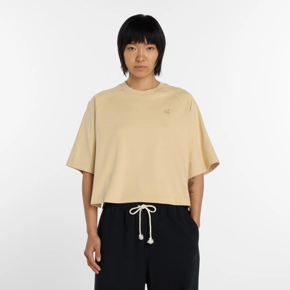 Női póló New Balance WT6147DDABC - sárga