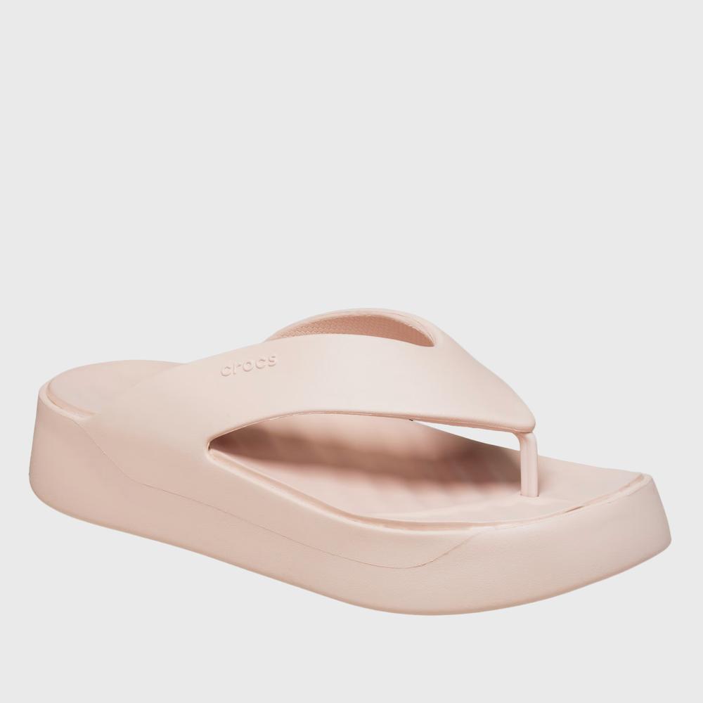 Flip Flop Crocs Getaway Platform Flip 209410-6UR - bézs