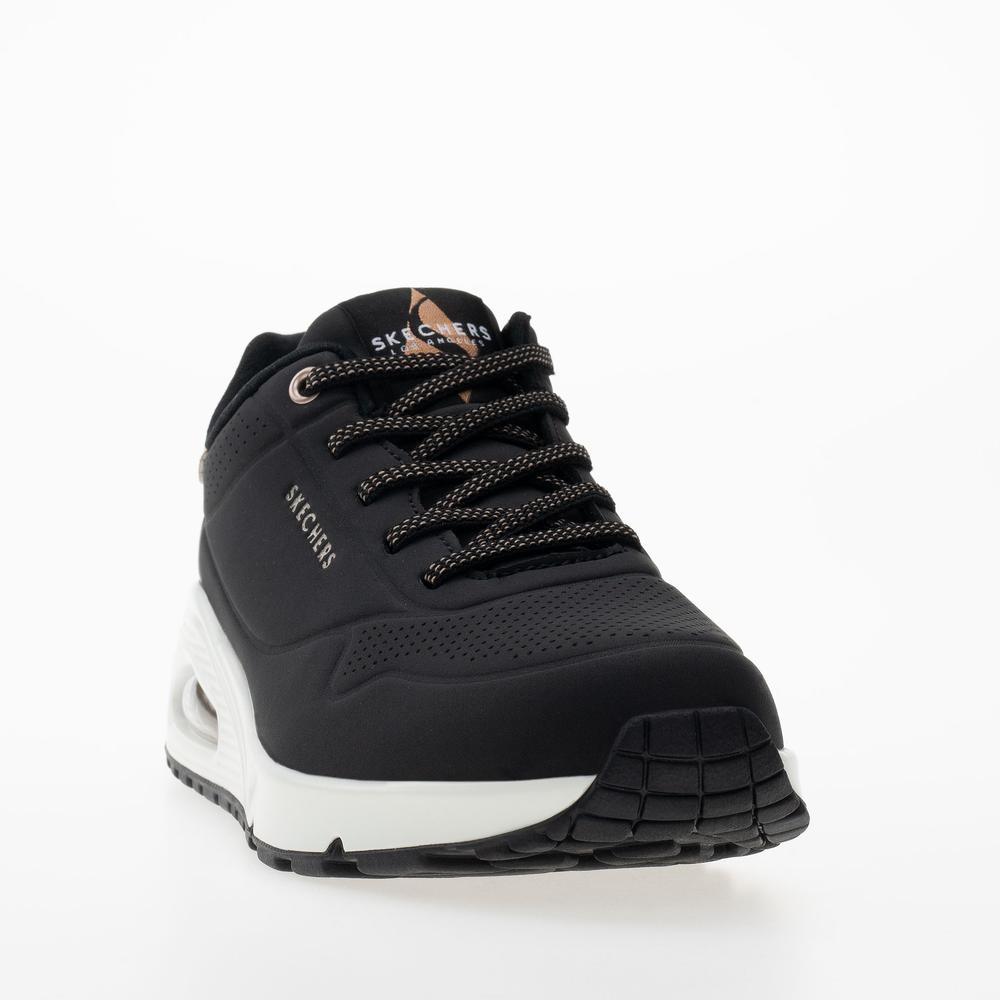 Cipő női Skechers Uno Shimmer Away 155196BLK - fekete