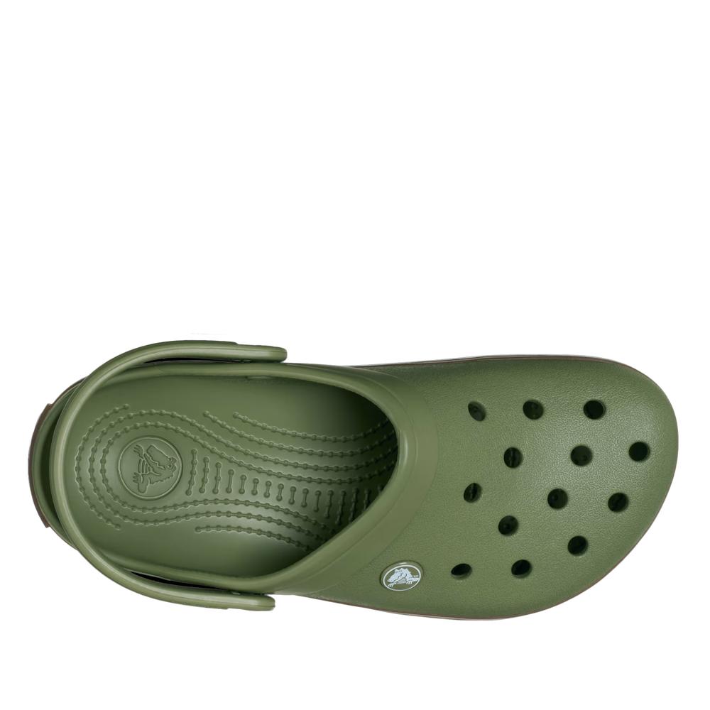 Flip Flop férfi Crocs Crocband Gum Clog 212756-3BX - zöld