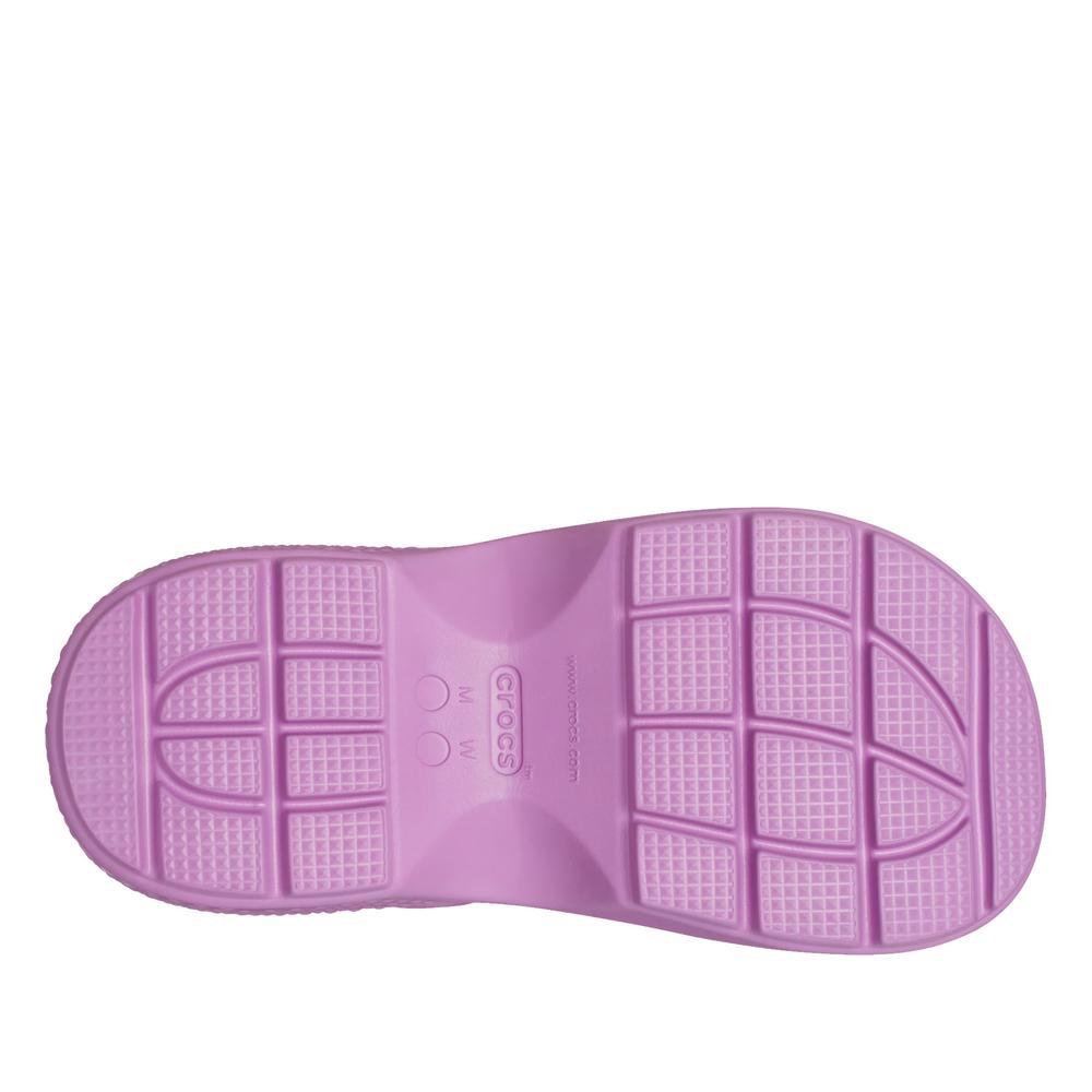 Flip Flop Crocs Stomp Clog 209347-6WQ - rózsaszín