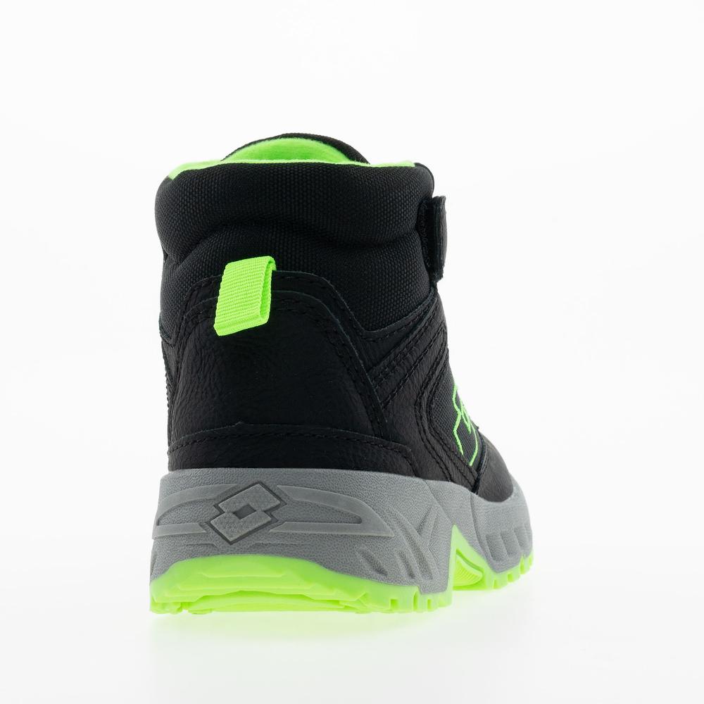 Gyerek cipő Lotto Woodlark Mid 2600440K-1164 - fekete