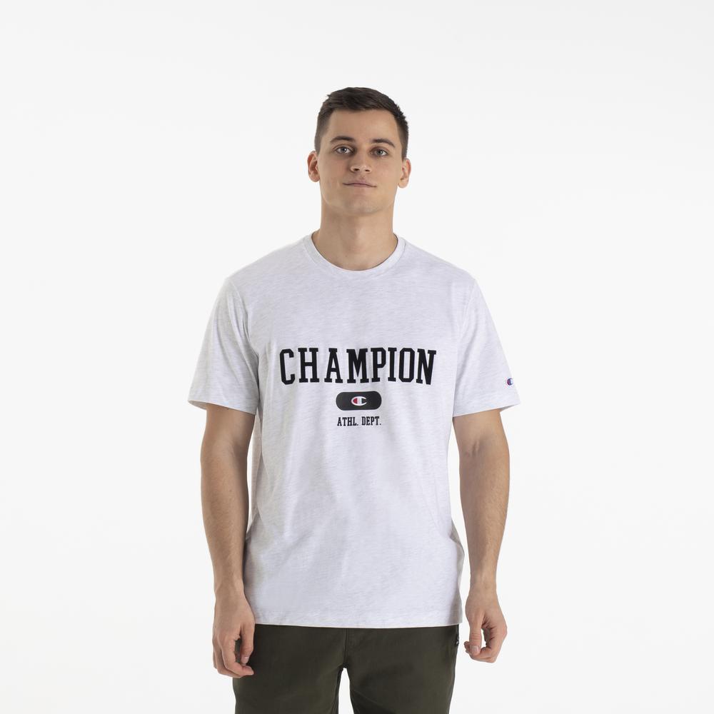 Póló Champion Crewneck 220432-EM007 - szürke