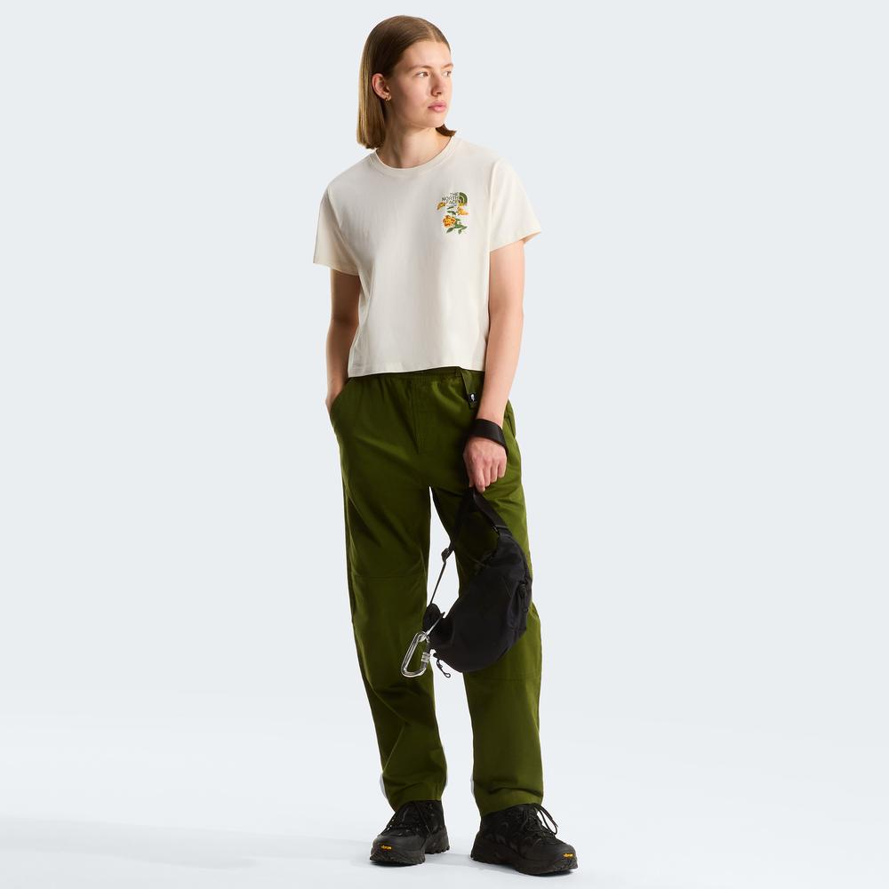 Női póló The North Face Flora 0A8G9QQLI1 - fehér
