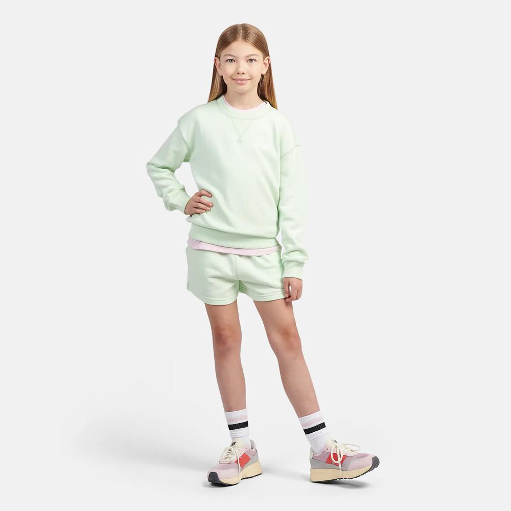 Gyerek felső New Balance LAKG0055MEW - menta