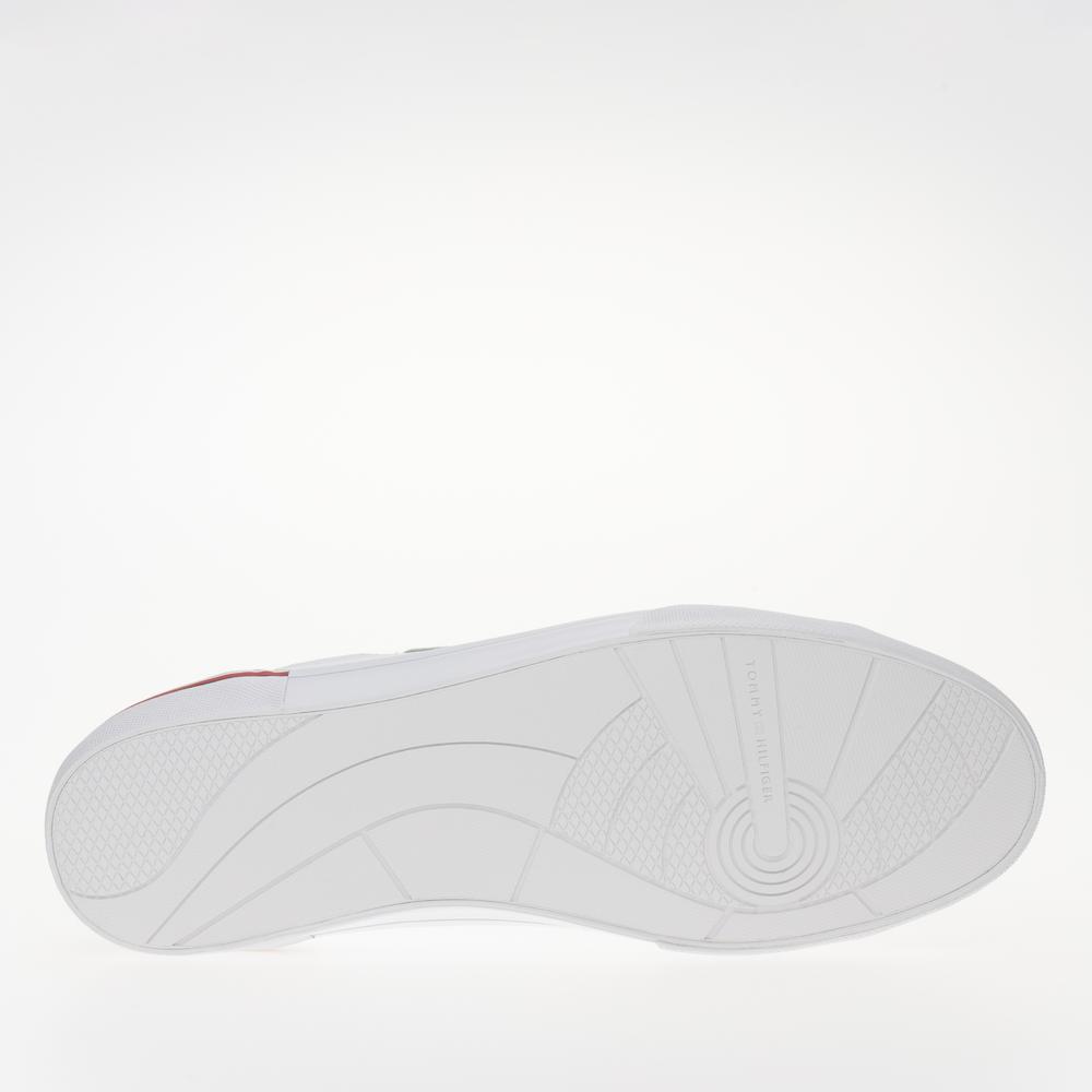 Cipő Tommy Hilfiger Corporate Vulc Leather FM0FM04953-YBS - fehér