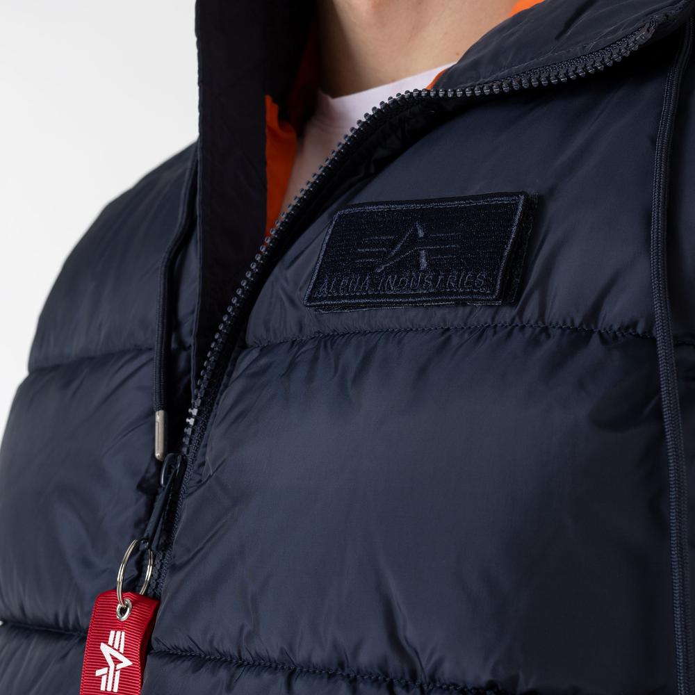 Mellény Alpha Industries Puffer Vest FD 11811007 - sötétkék