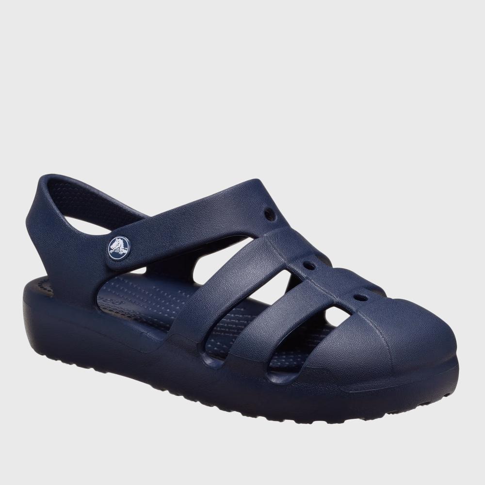 Gyerek szandál Crocs Classic Fisherman Sandal 210626-410 - sötétkék