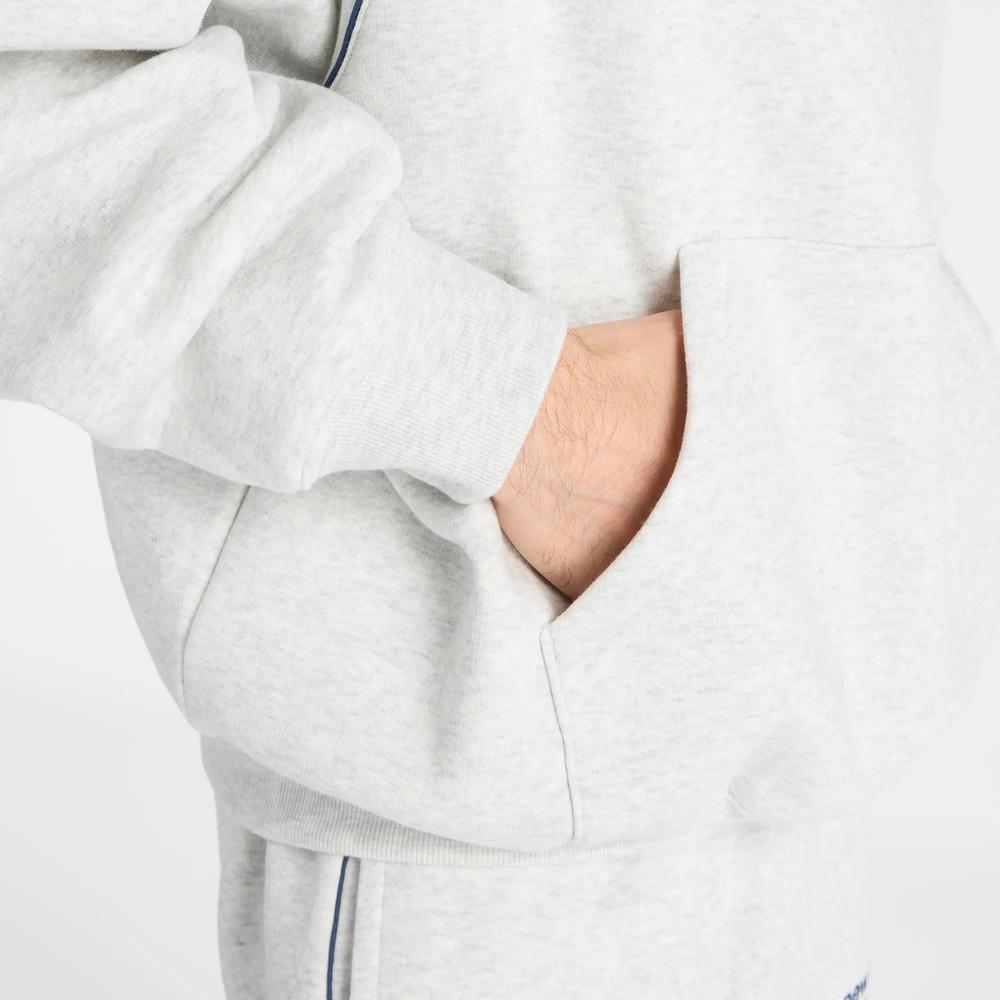 Férfi felső New Balance Trackside Fleece MT611629AHH - szürke