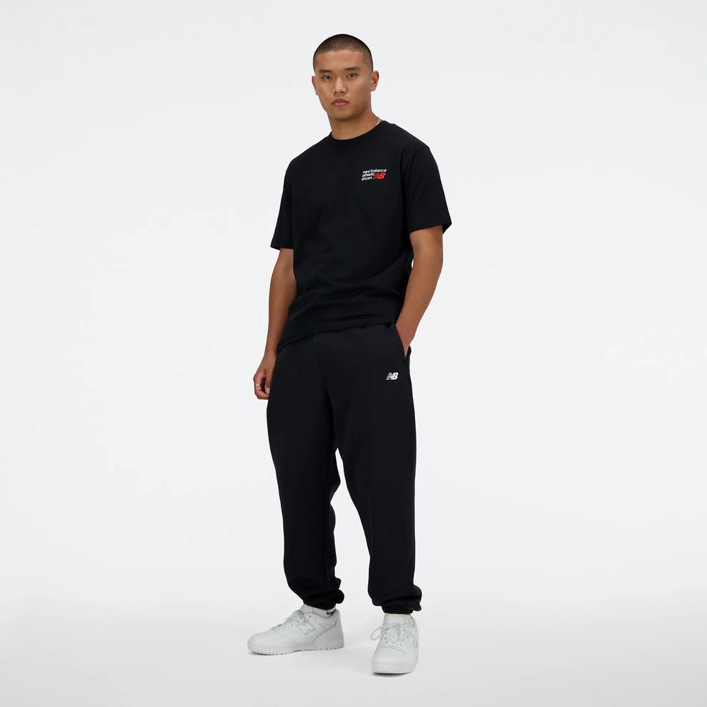 Férfi futópóló New Balance MT41908BK - fekete