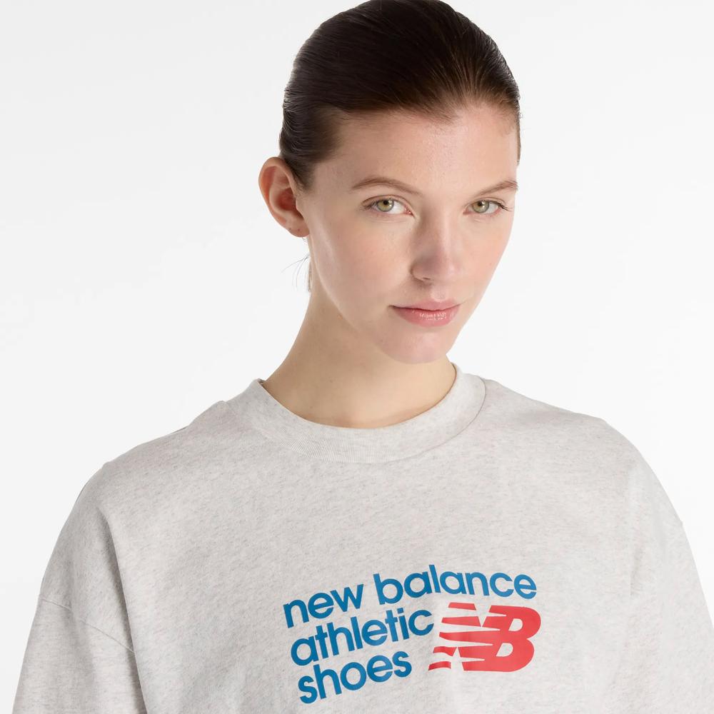 Női póló New Balance WT51908AHH - szürke