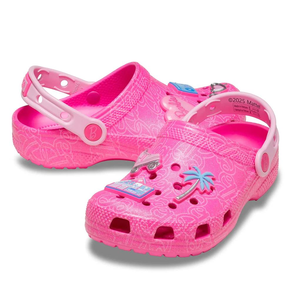 Gyerek flip flop Crocs Barbie Classic Clog 211406-90H - rózsaszín