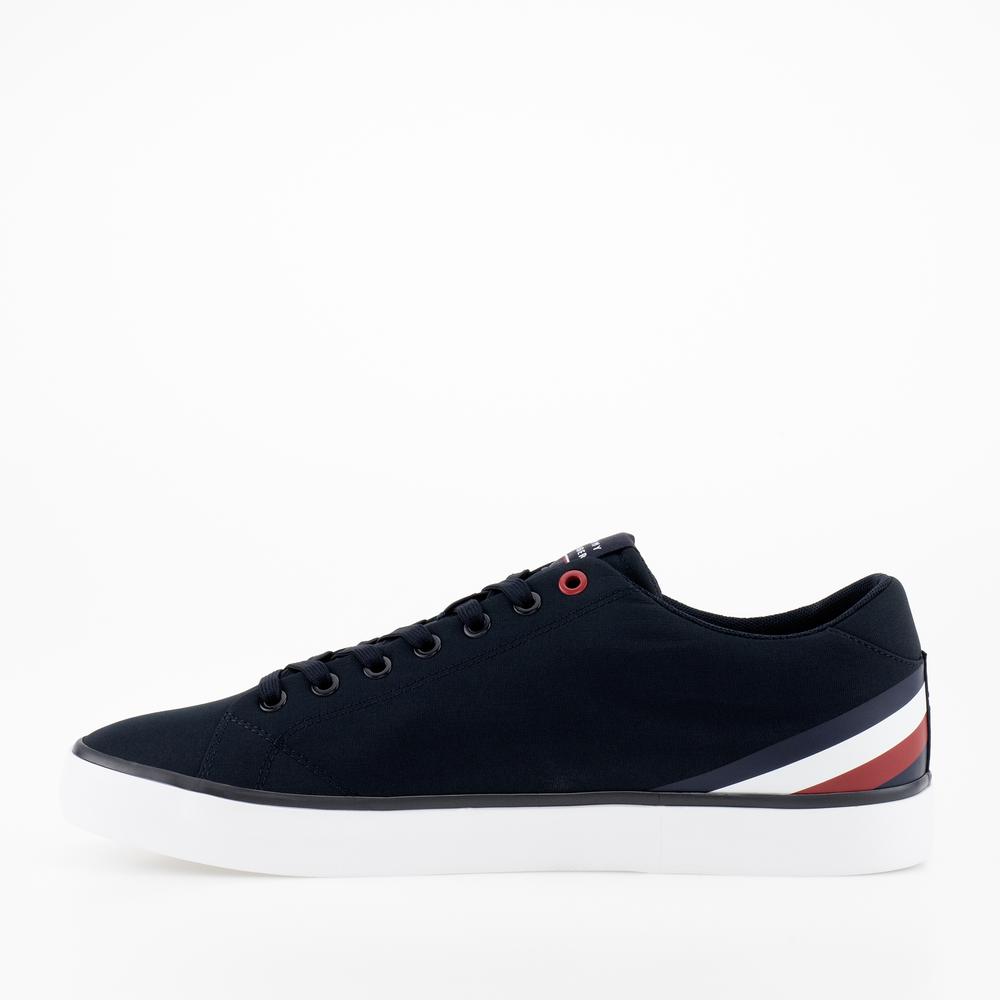 Cipő Tommy Hilfiger HI Vulc Core Low Stripes FM0FM04735-DW5 - sötétkék