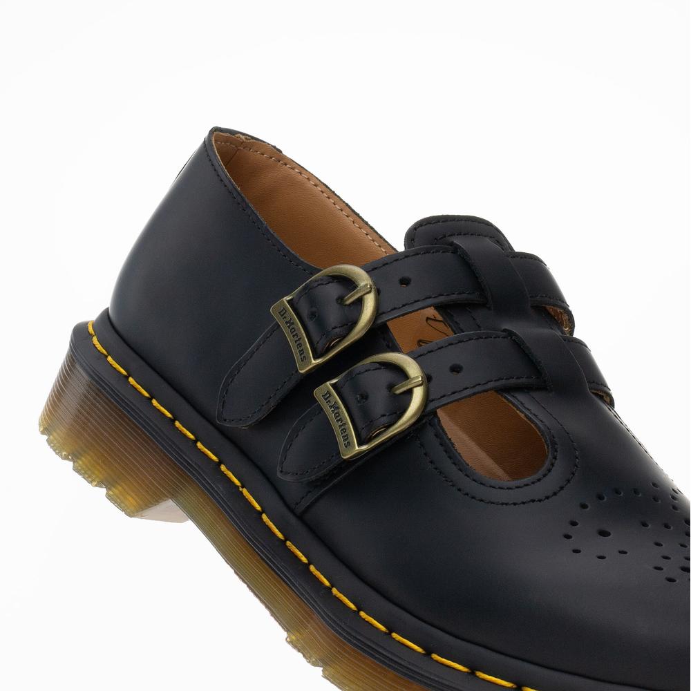 Cipő Dr. Martens 8065 Mary Jane Smooth Leather 12916001 - fekete