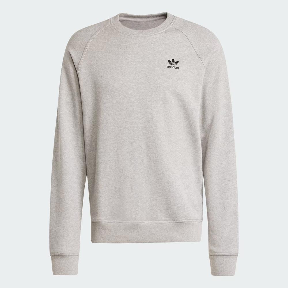 Pulóver adidas Trefoil Essentials Crewneck IX7677 - szürke