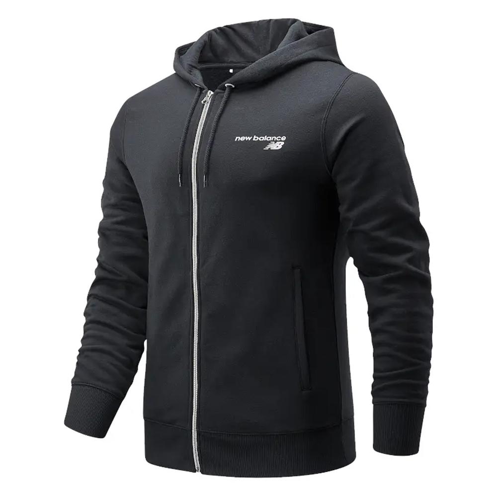 Pulóver New Balance MJ03907BK - fekete