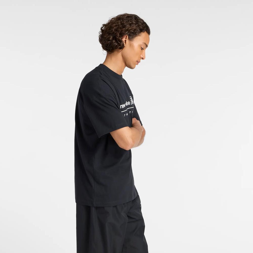 Férfi póló New Balance MT53525BK - fekete