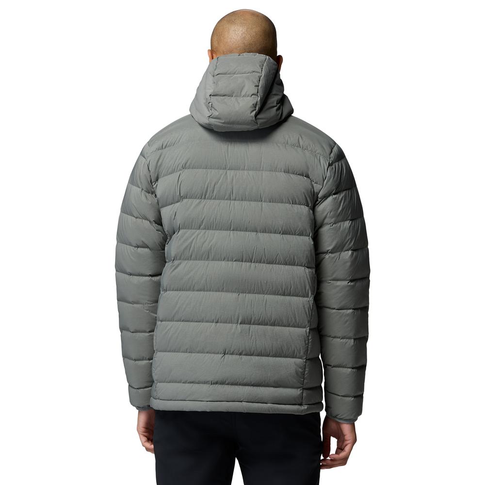 Férfi dzseki Columbia Peak Down Hooded 2133972342 - szürke