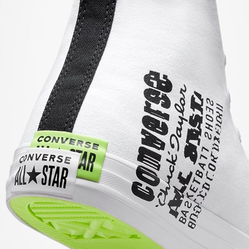 Cipő Converse Chuck Taylor All Star Logo Collage A02795C - fehér