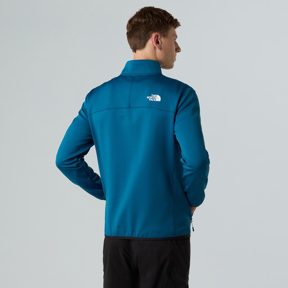 Pulóver férfi The North Face Crest 0A897CEIY1 - kék