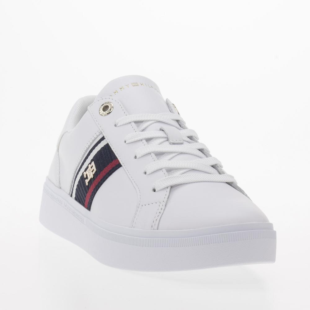 Cipő Tommy Hilfiger Corp Webbing Sneaker FW0FW07379-YBS - fehér
