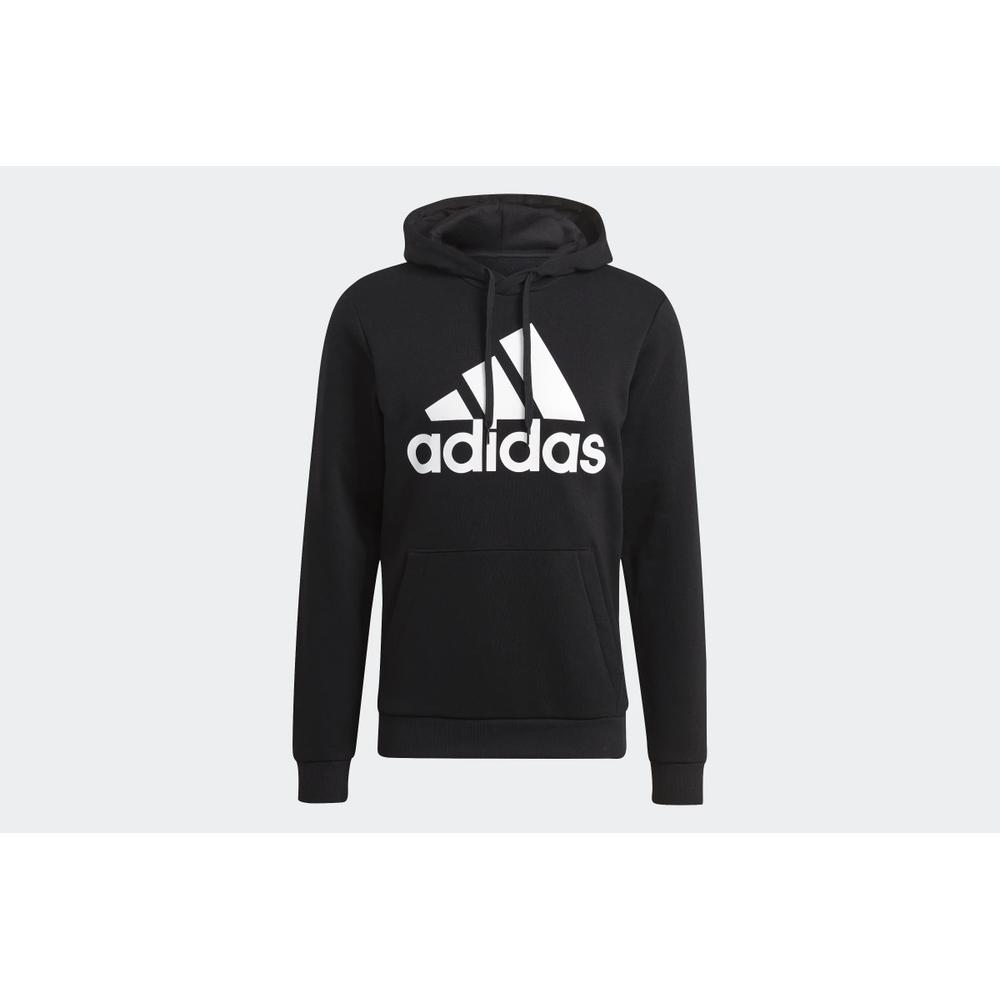 Pulóver adidas Essentials Fleece Big Logo Hoodie GK9220 - fekete