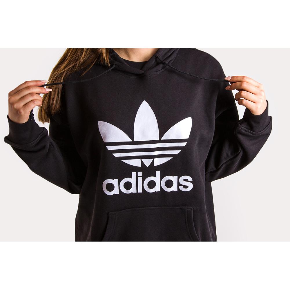 ADIDAS ADICOLOR TREFOIL HOODIE > FM3307