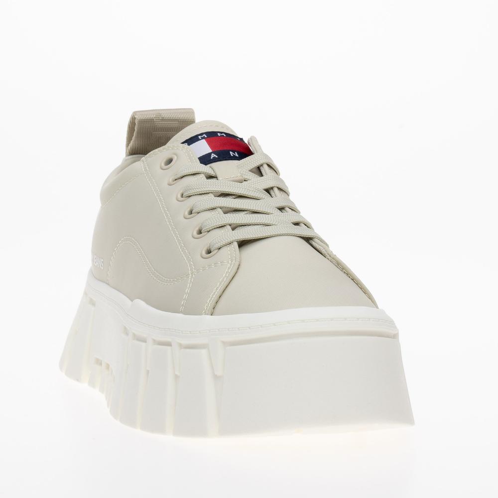 Cipő Tommy Jeans Recycled Cleat Chunky EN0EN02240-AEV - bézs
