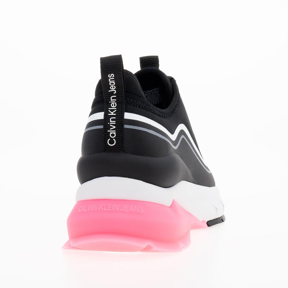 Cipő Calvin Klein Jeans Wedge Runner Slip On Wn YW0YW01208-01C - fekete
