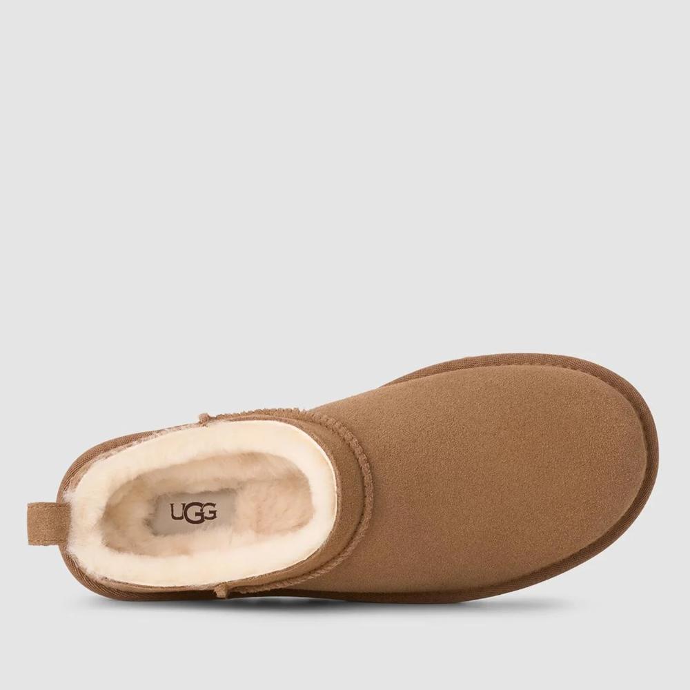 Cipő női Ugg Classic Micro Boot 1173891-CHE - barna
