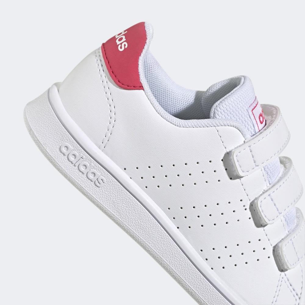 Cipő adidas Advantage Court Lifestyle Hook-and-Loop GW6495 - fehér