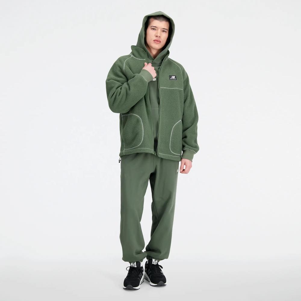 Férfi felső New Balance MJ33503DON - zöld