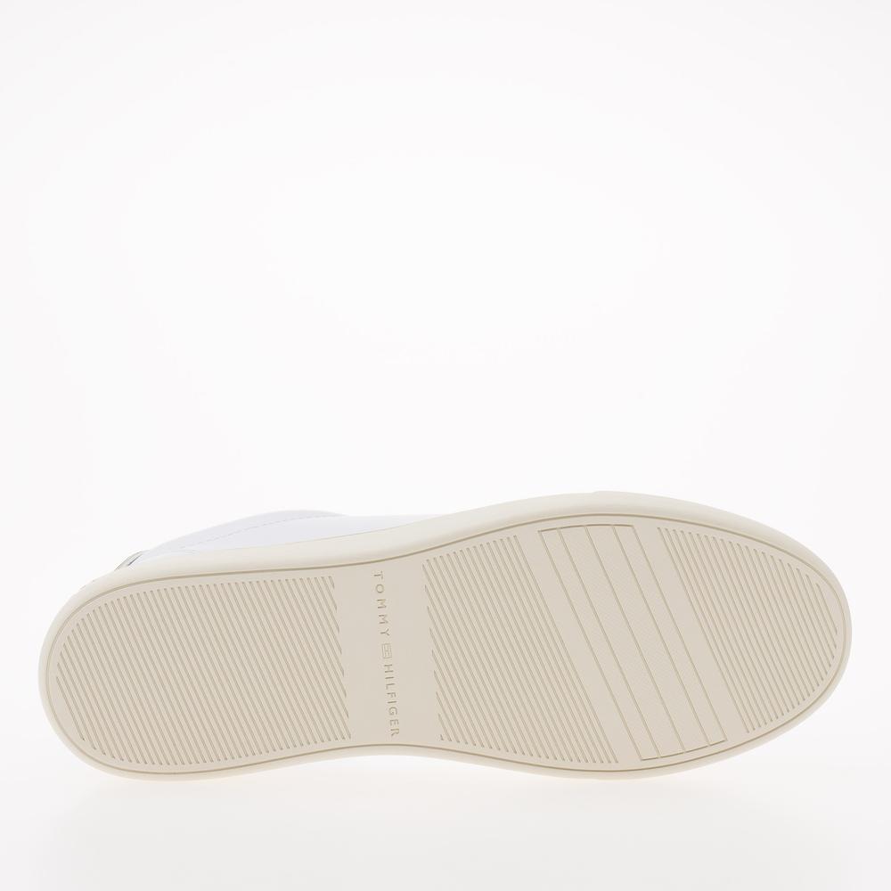 Cipő Tommy Hilfiger Essential Leather Flag Cupsole FW0FW07427-0LH - fehér