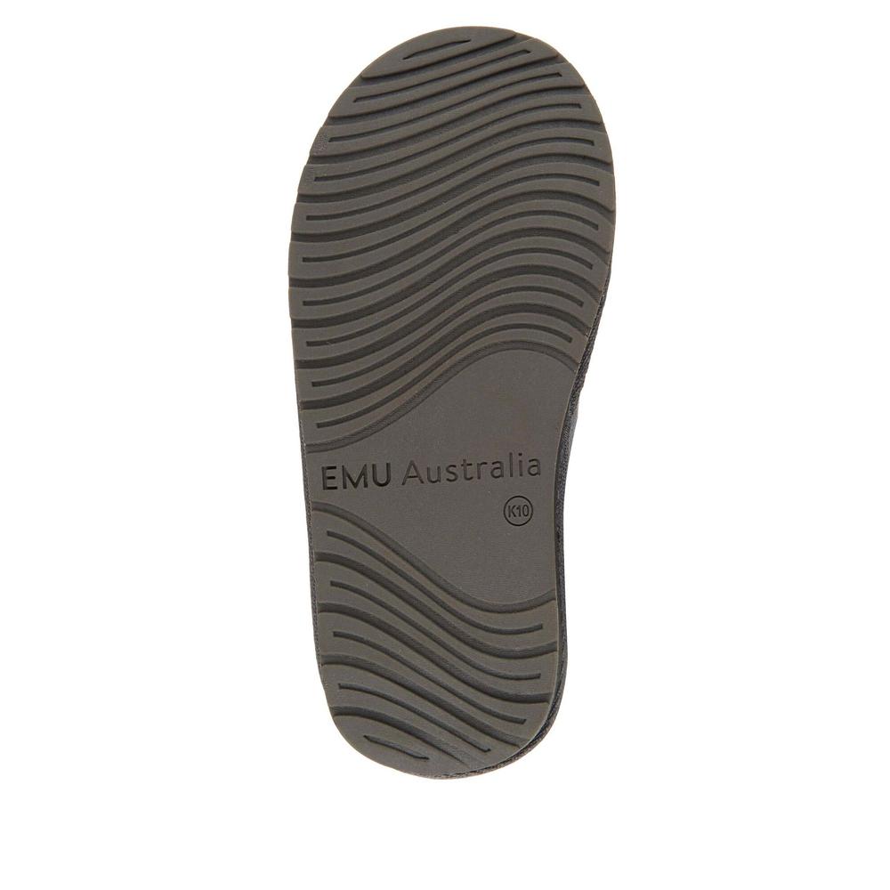 Cipő Emu Australia Wallaby Mini Teens T10103CHAR - szürke