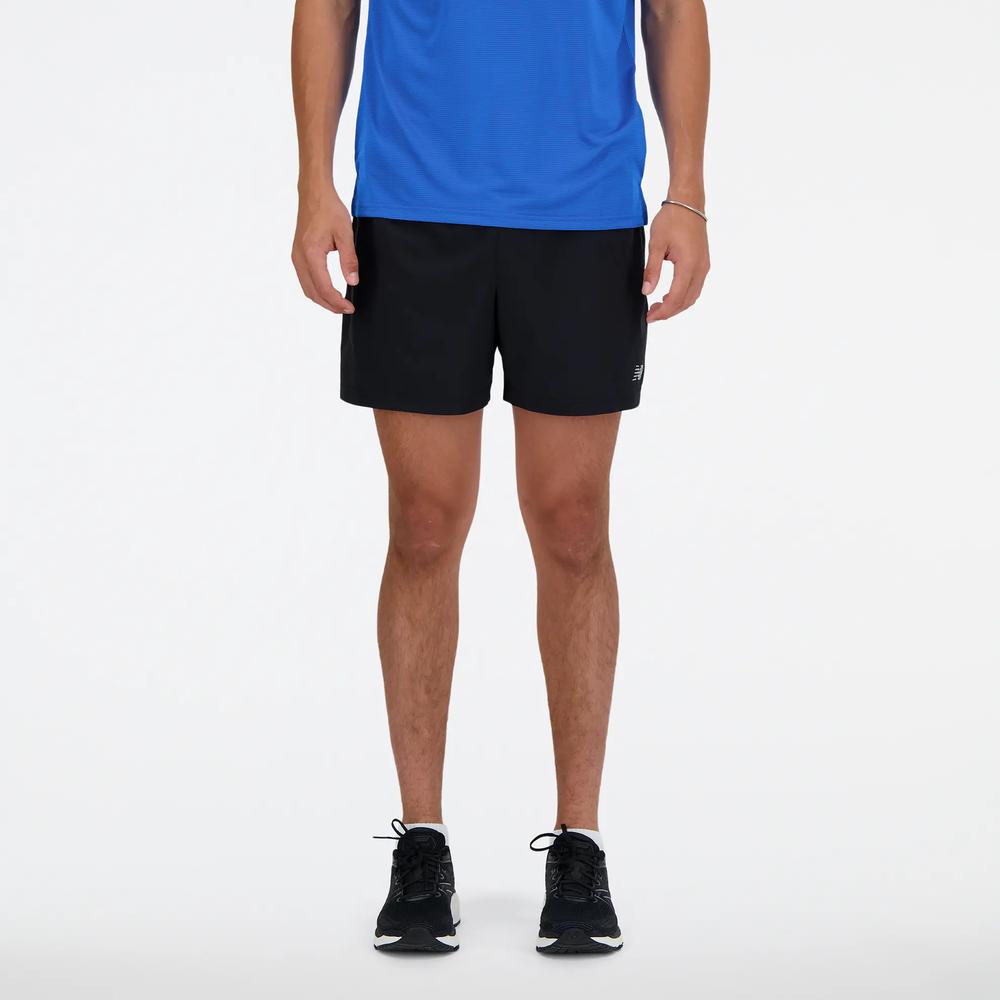 Férfi futónadrág New Balance MS41227BK - fekete