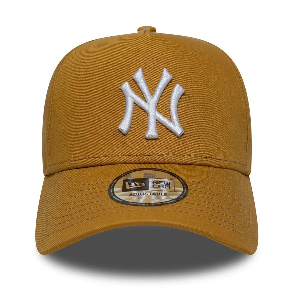 Sapka New Era Yankees MLB League Essential Beige 9FORTY E-Frame 60771716 - sárga