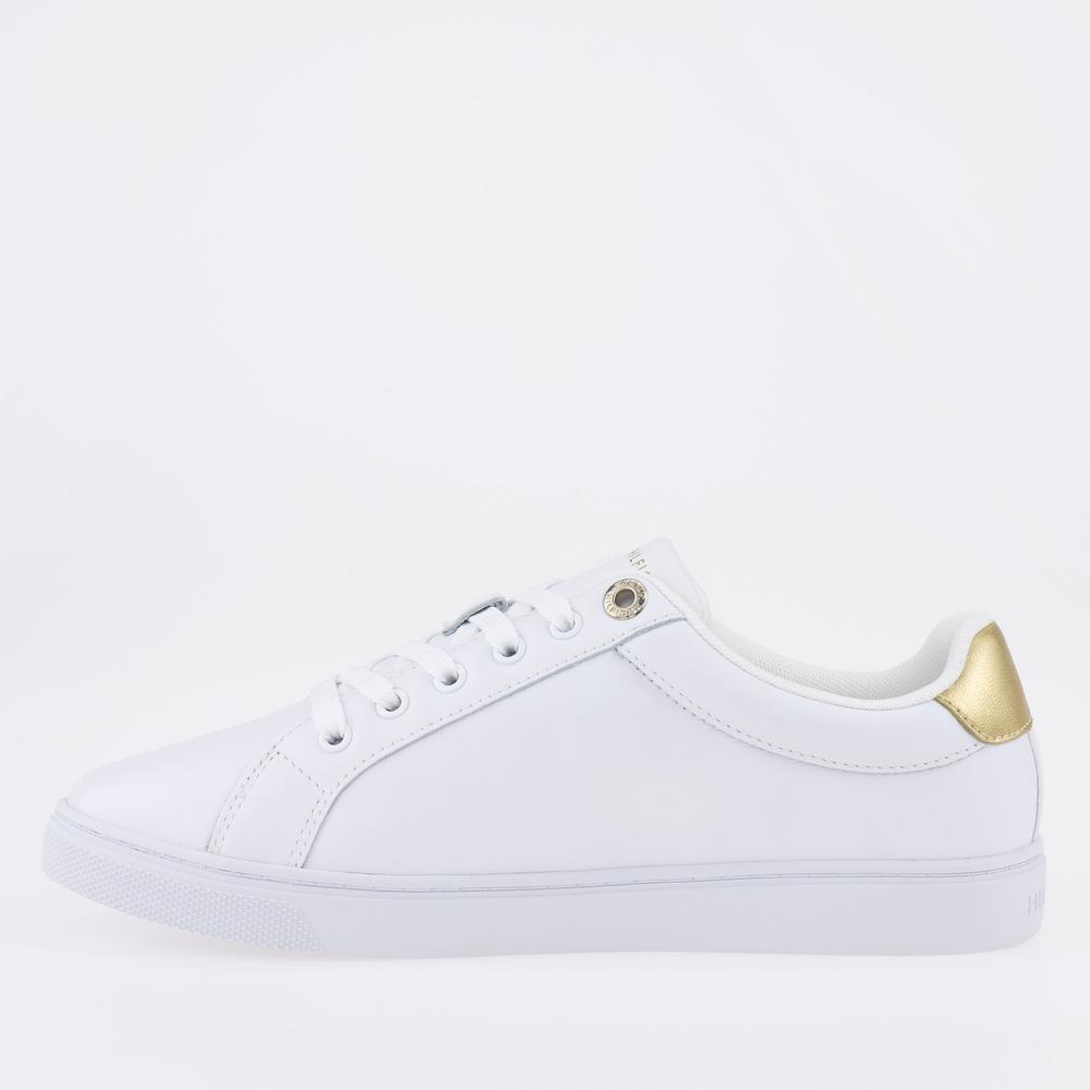 Cipő Tommy Hilfiger Corporate Webbing Sneakers FW0FW07117-YBS - fehér