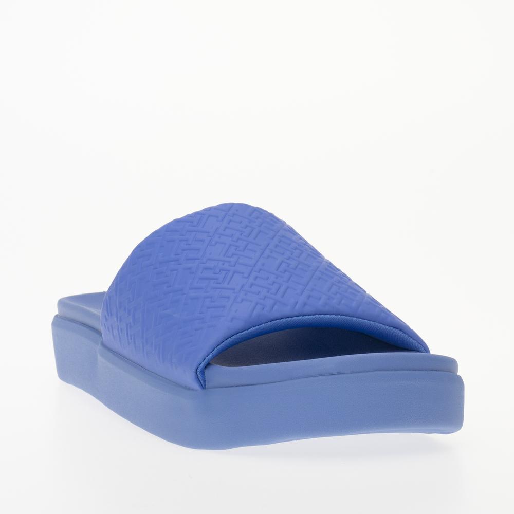 Flip Flop Tommy Hilfiger Monogram Pool FW0FW07855-C30 - kék