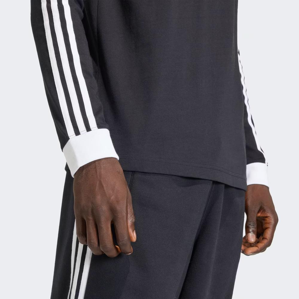 Férfi póló adidas Originals 3-Stripes KE3546 - fekete