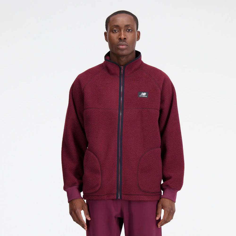 Férfi felső New Balance MJ33503NBY - gesztenyebarna