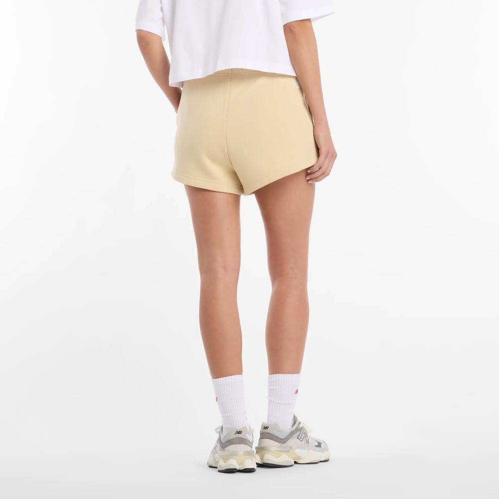 Női rövidnadrág New Balance WB61Y80AABC - bézs