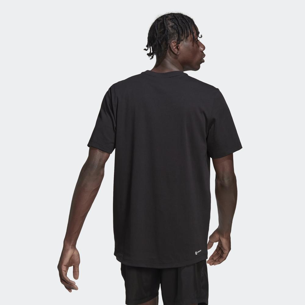 Póló adidas Designed To Move Logo HM4797 - fekete
