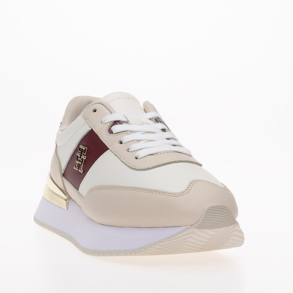 Cipő Tommy Hilfiger Elevated Feminine Runner FW0FW07306-YBH - bézs